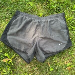 Nike‎ Gray Athletic Performance Shorts with Elastic Waistband